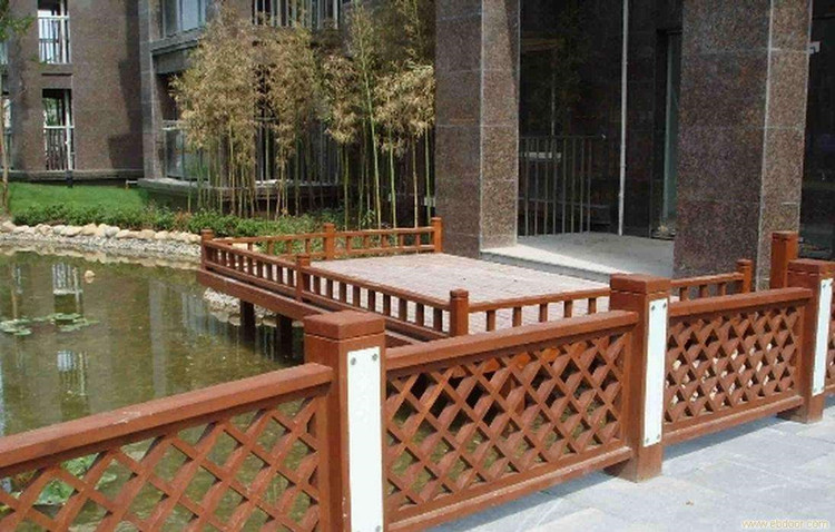 蚌埠六安景观景区木护栏